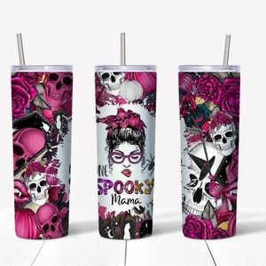 One Spooky Mama or One Spooky Aunt 20oz tumbler
